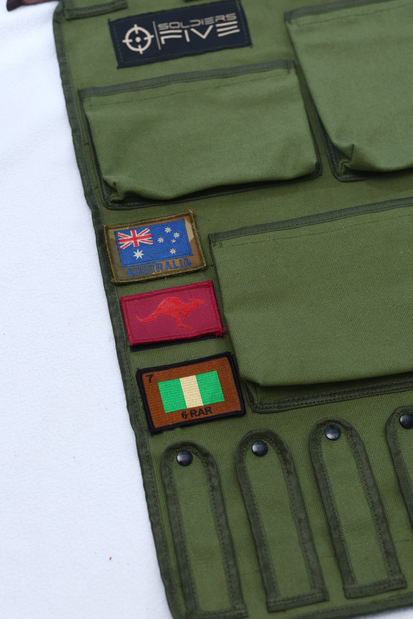 Soldiers Five Everyday Organiser - Olive Green
